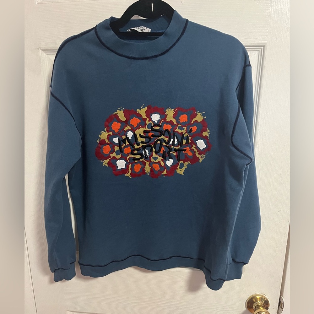 VTG Missoni Sport  unisex sweatshirt. size small